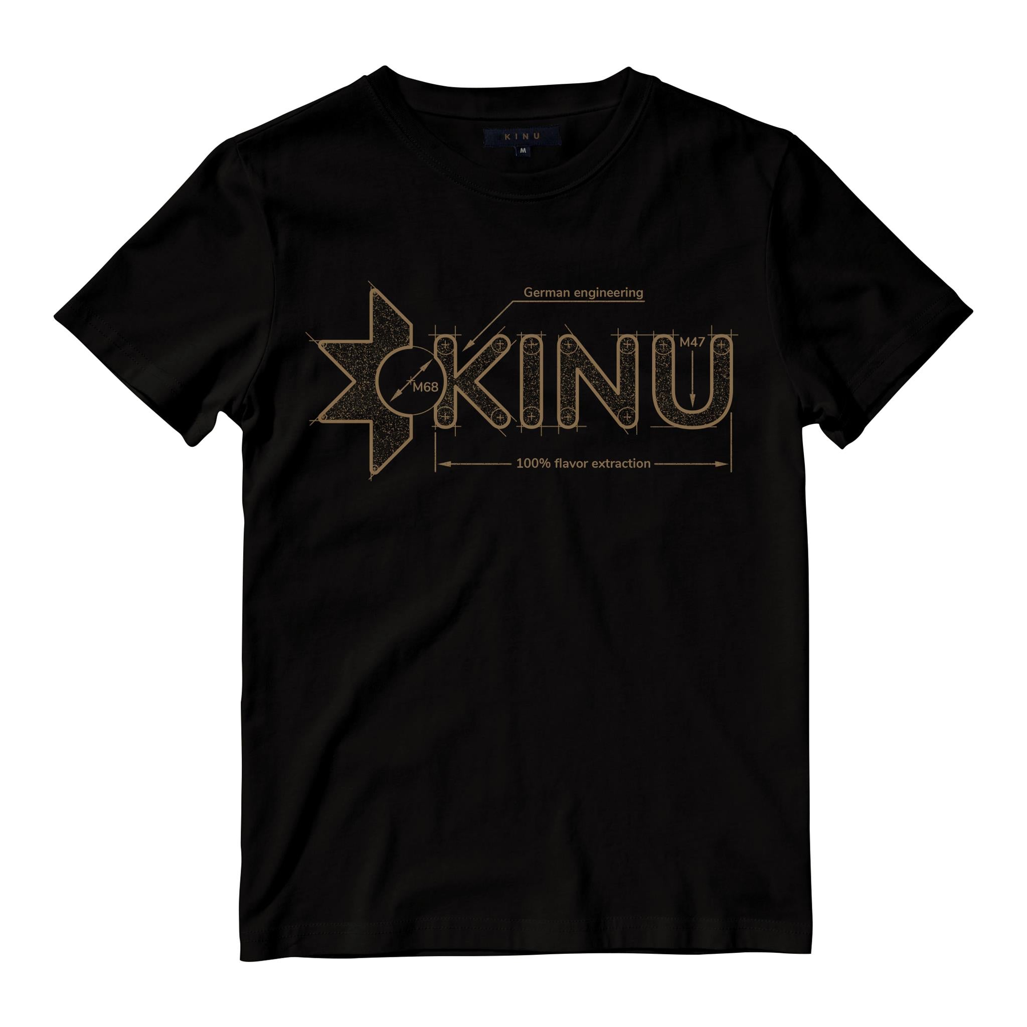 Kinu 黑色 T 恤
